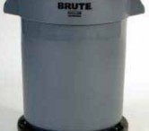 R/MAID BRUTE CONT W/OUT LID GRY 76L